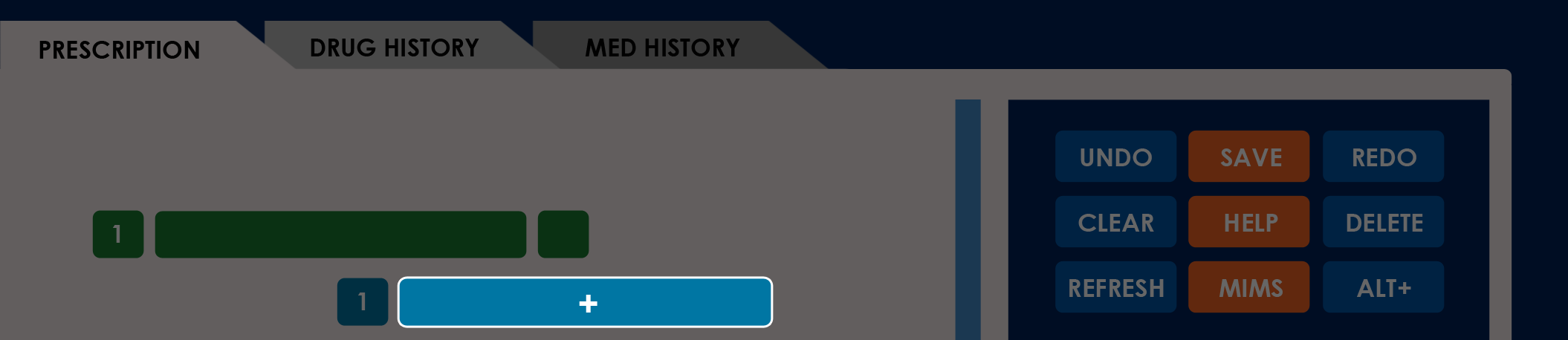 Daley Dose user interface screenshot